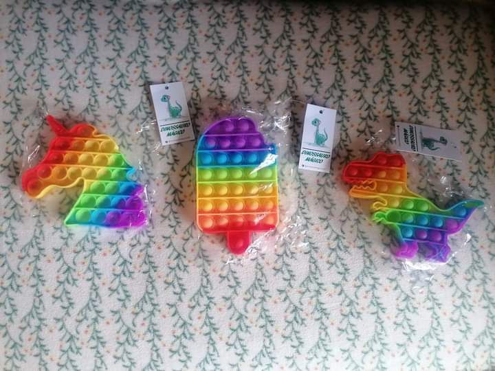 Pop it anti stress crianças