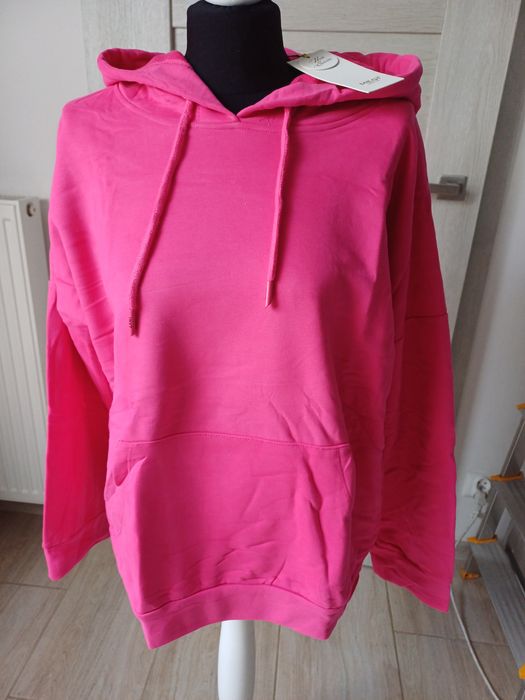 Nowa bluza megi sm fuksja róż
