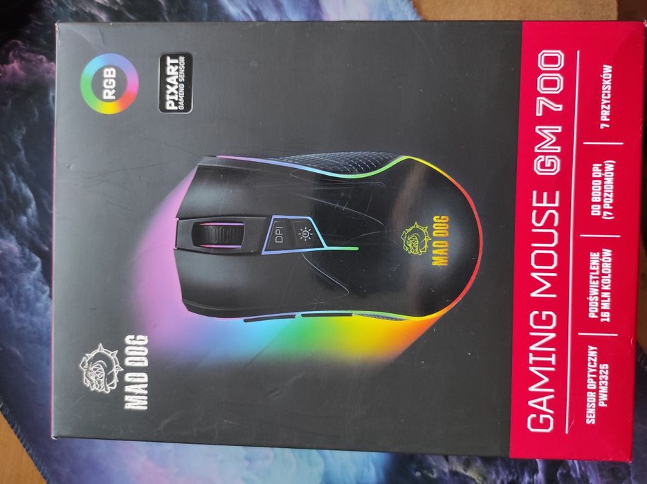 Mysz gamingowa MAD Dog gm700