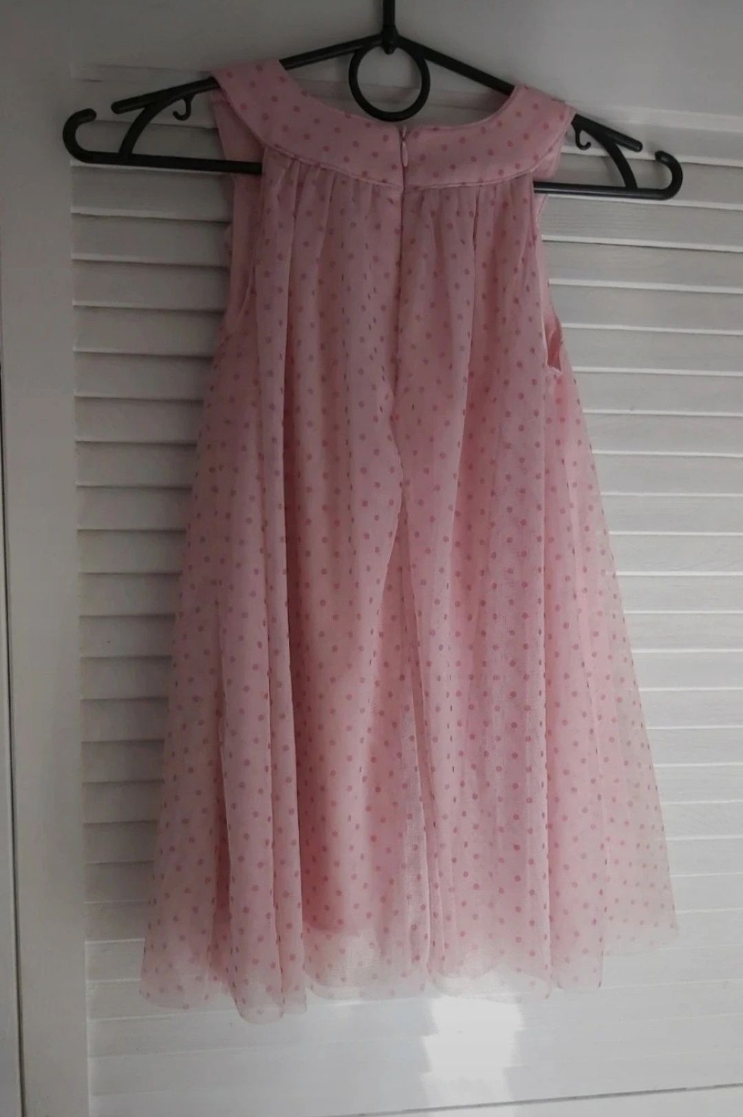 Dziewczęca sukienka 104 różowa tiul