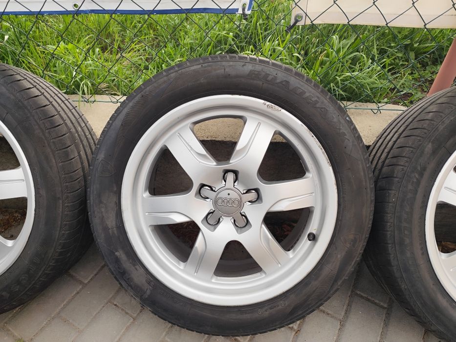 Sprzedam alufelgi z oponami 5x112 ET28 od audi