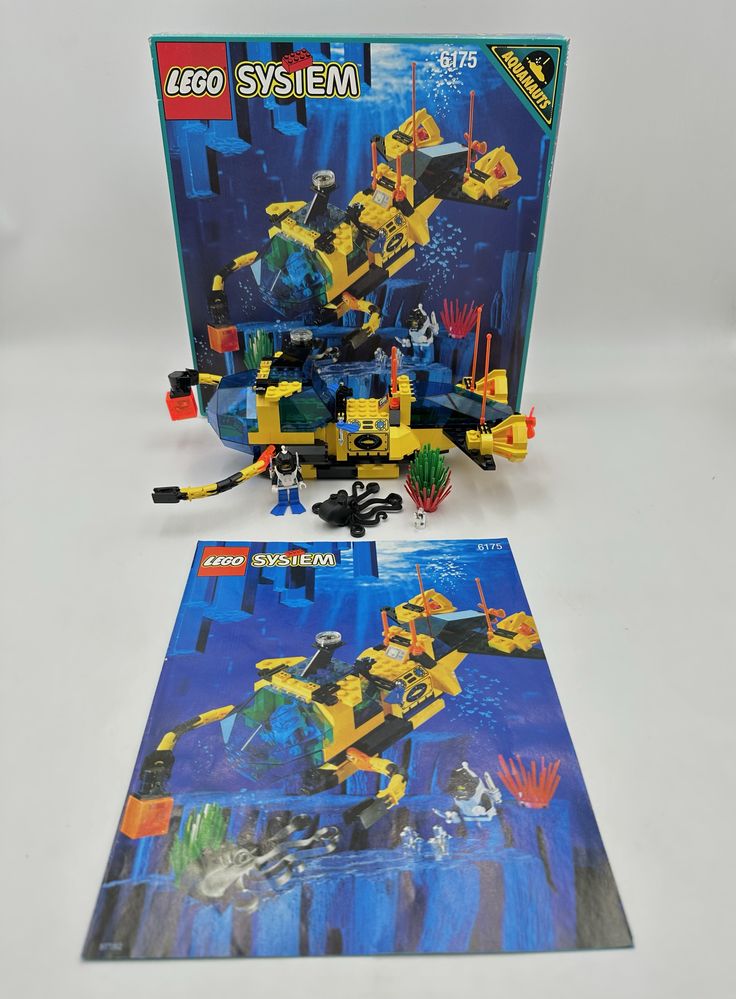 Lego 6175 Aquazone Crystal Explorer Sub BOX