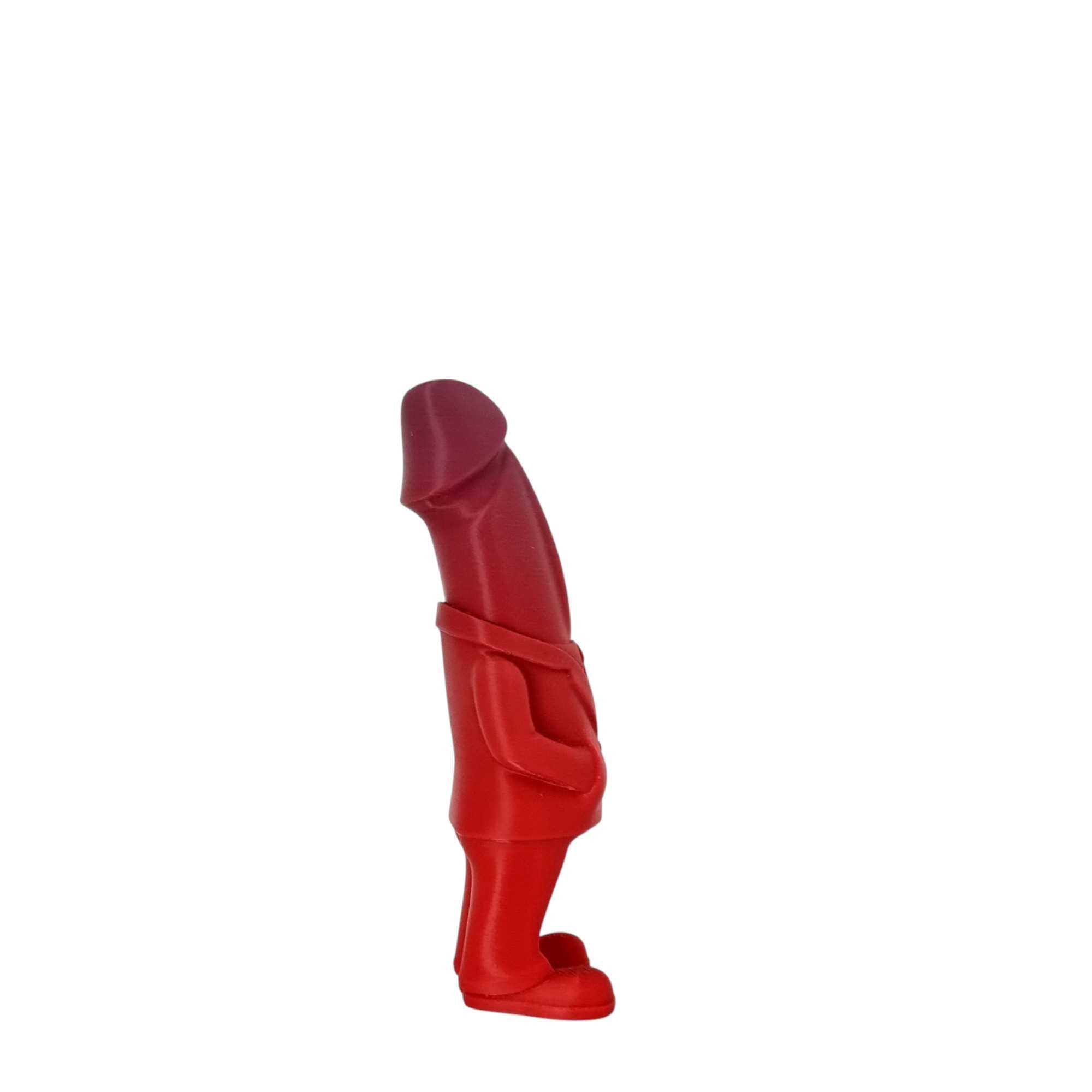 Figura Cavalheiro Peculiar 3D | Presente Divertido Adulto