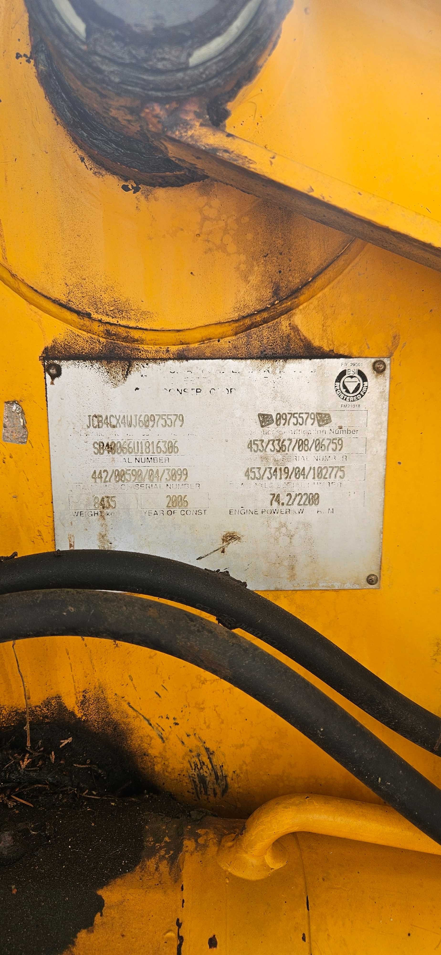 Koparko Ładowarka JCB 4CX (T2-JCB JCB)
