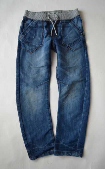 DENIM CO Spodnie JEANSOWE Guma Joggersy 134cm 8-9lat