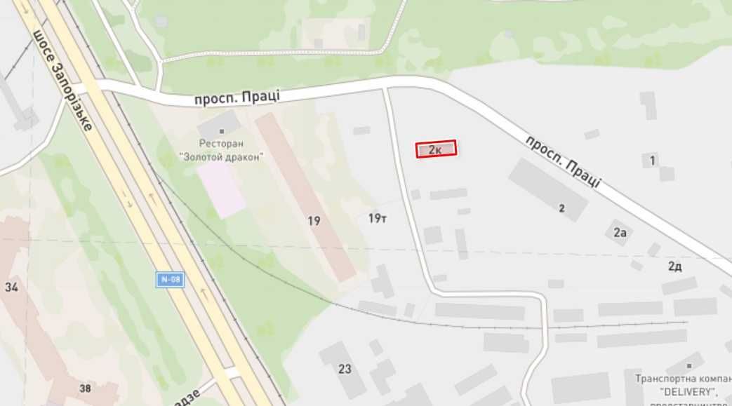 Нежитлова будівля, 369 кв. м, просп. Праці, 2К