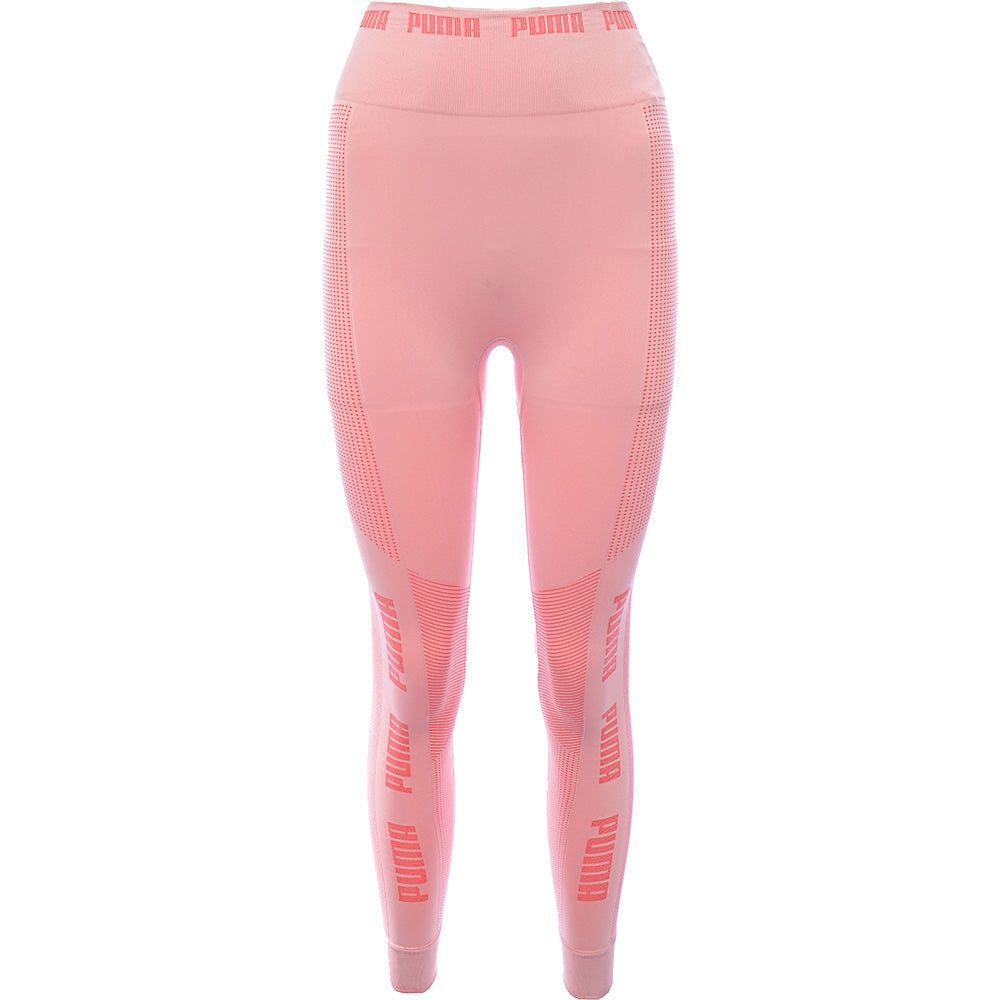Легінси+кофта Puma Training Evoknit seamless long sleeve crop top pink
