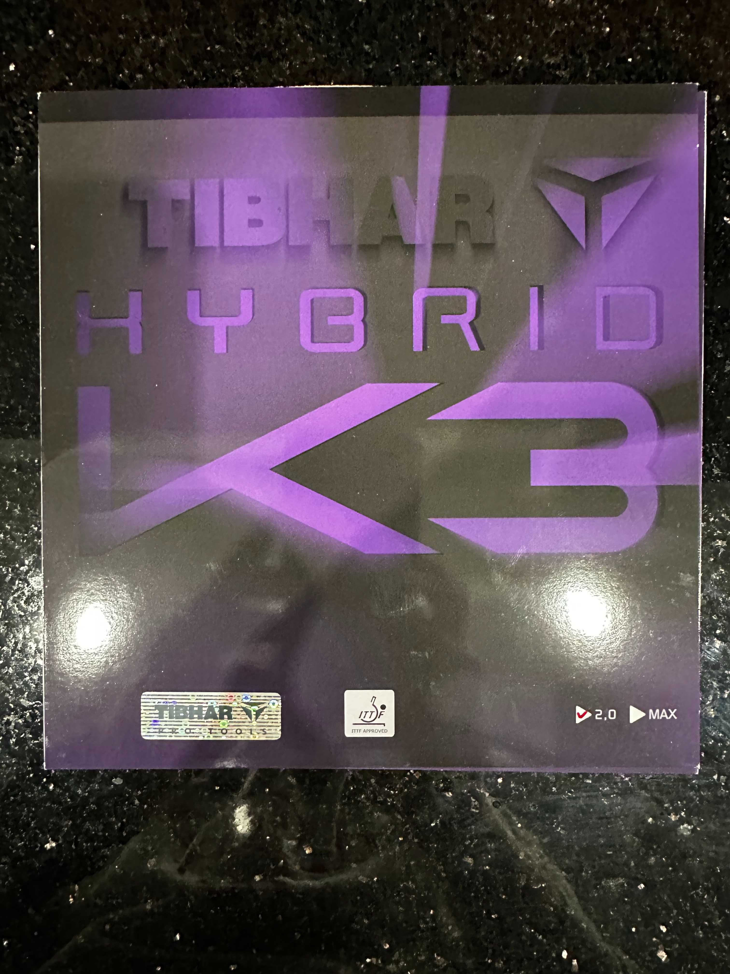 Tibhar Hybrid K3 _ 2.0 _ Butterfly _ DHS _ Thibar _ Andro _ Nittaku