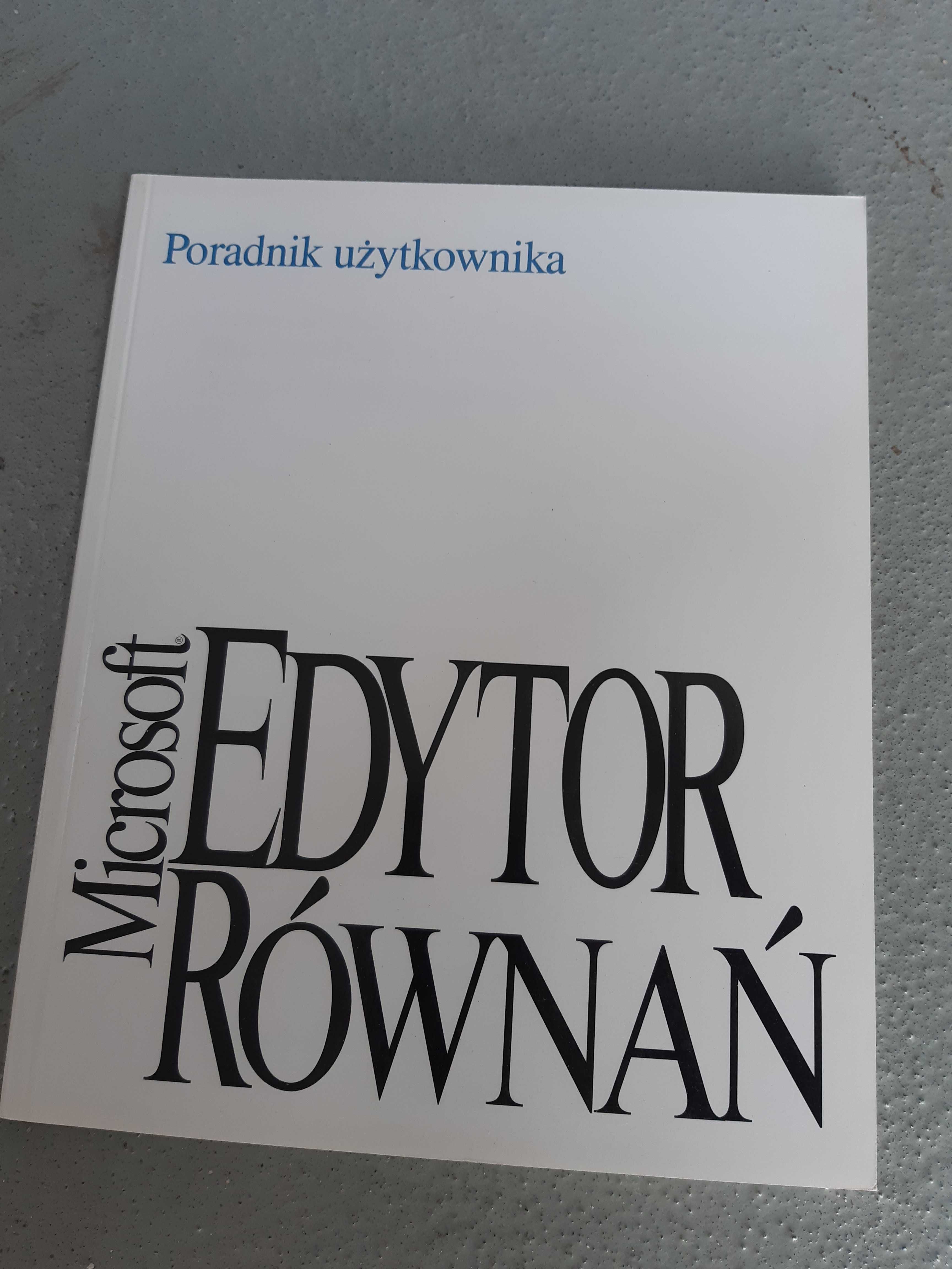 Książki "Microsoft Excel, Microsoft Excel,  Edytor równań, Draw, Word