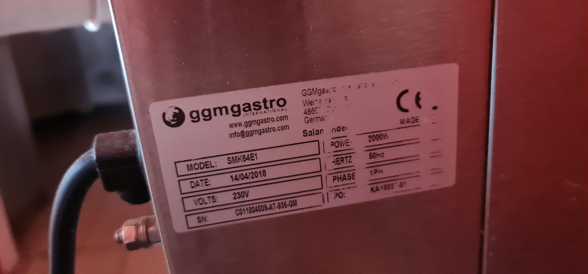 Гриль Саламандра GGM Gasrto
