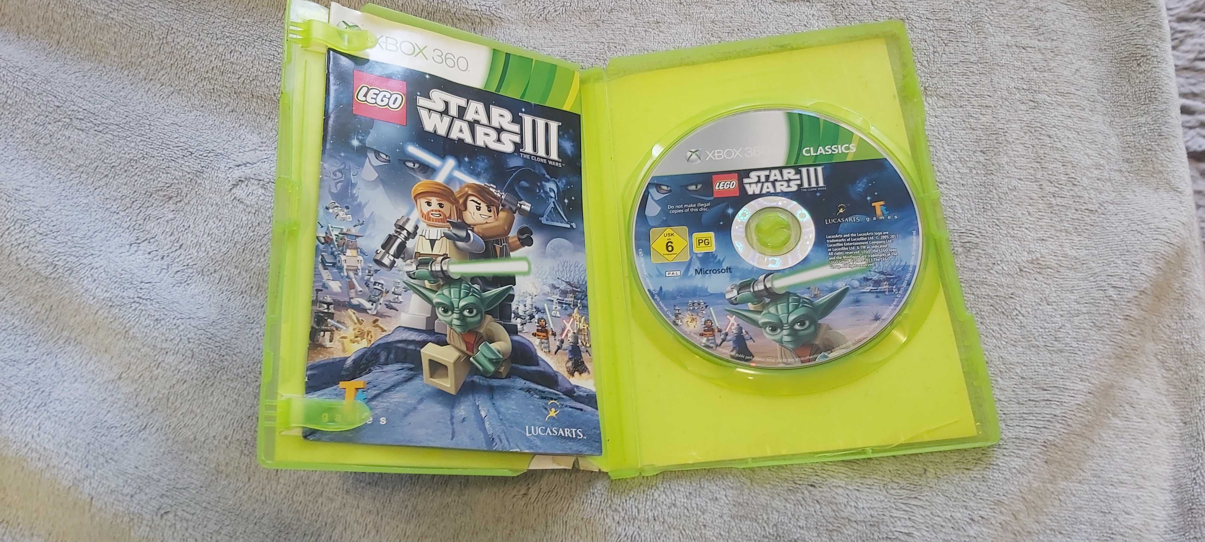 Gra Xbox 360 Star Wars III 3 Wojny Klonów The Clone Wars LEGO