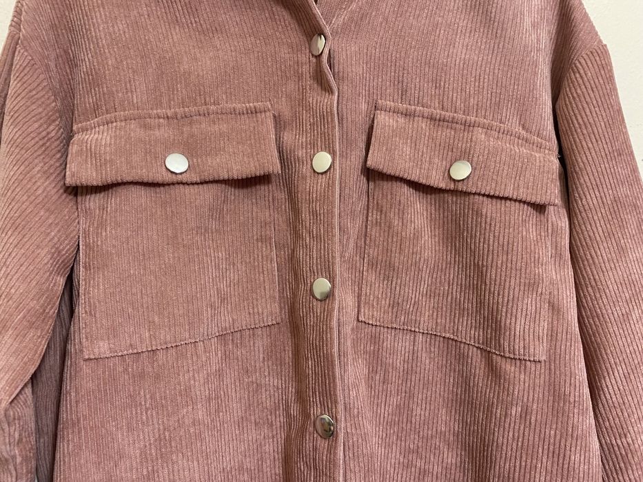 Vestido Camiseiro Rosa Bombazine