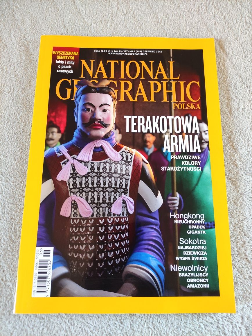 Czasopismo National Geographic - czerwiec 2012, stan bdb. Polecam!