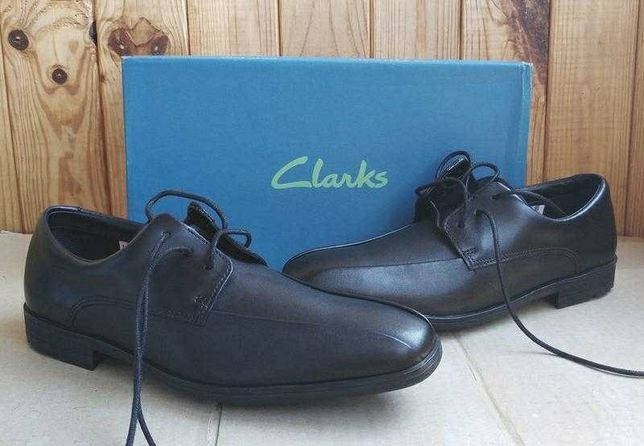 Кожные удобные туфли мокасины Clarks 36-38р оригинал