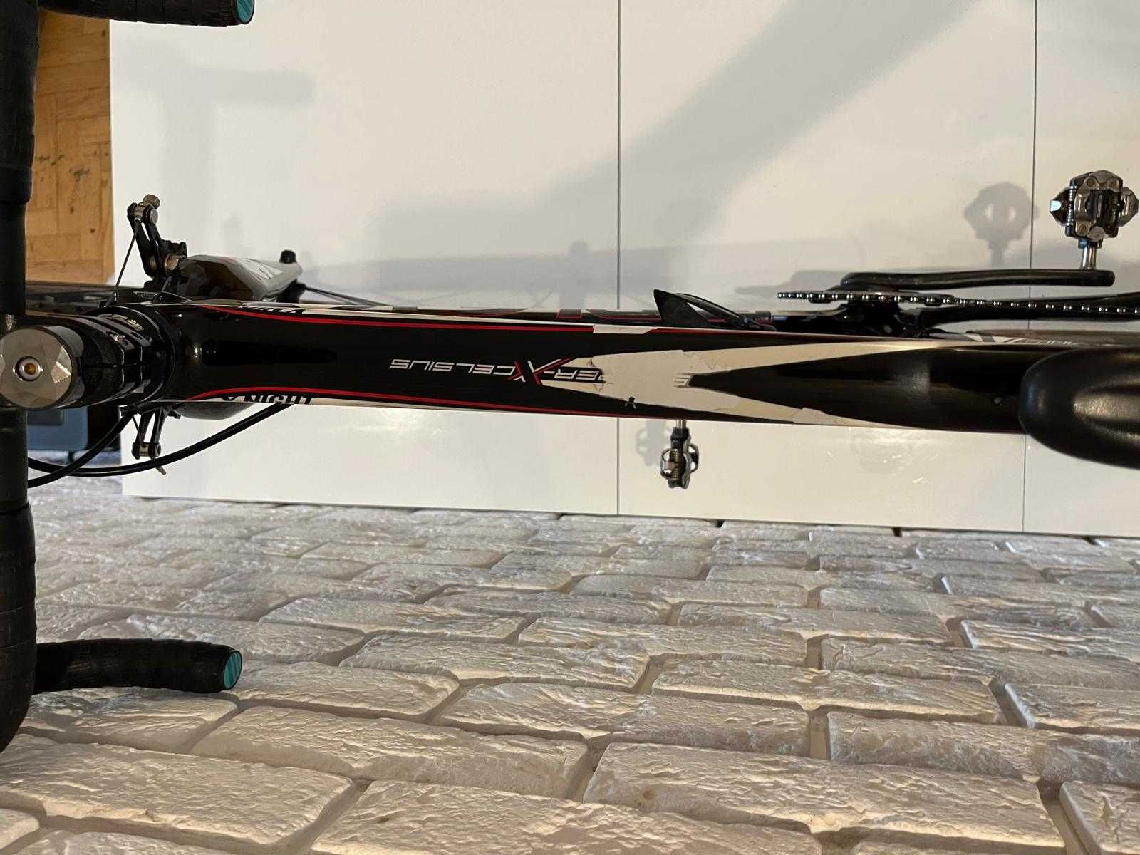 Rower Ridley X-Night – lekki, szosowo-przełajowy, 8,1 kg karbonowy