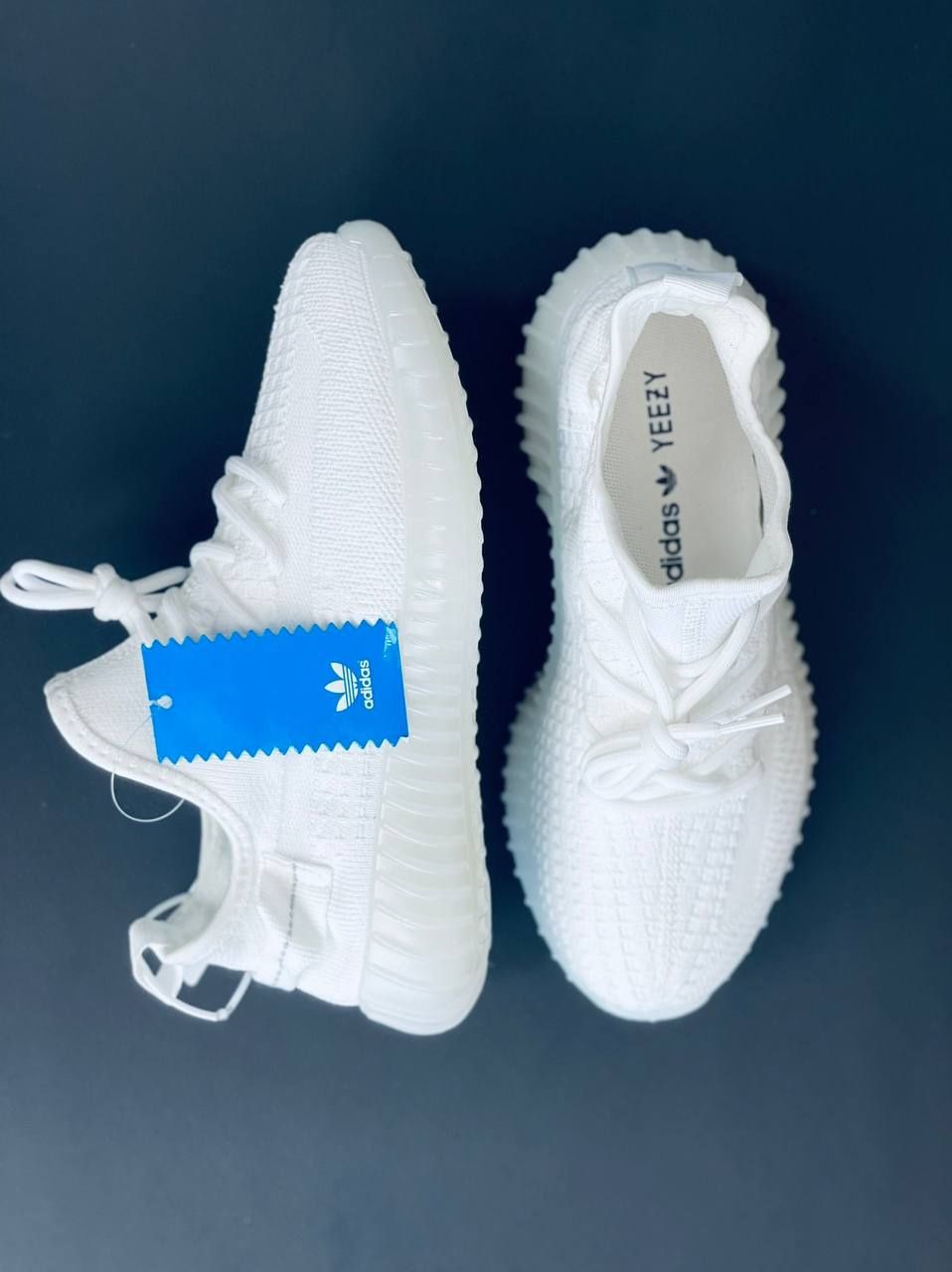 Женские Кроссовки Adidas Yeezy Boost 350 Белые Кросовки Адидас Изи Буц