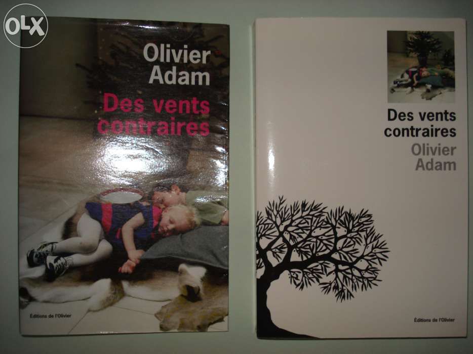 Livro - Olivier Adam - "Des Vents Contraires" (2008)