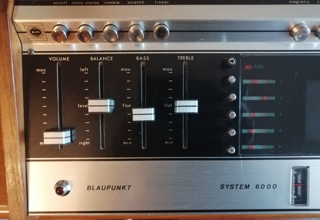 Receiver Blaupunkt sistema 6000 (peça de coleção, único)