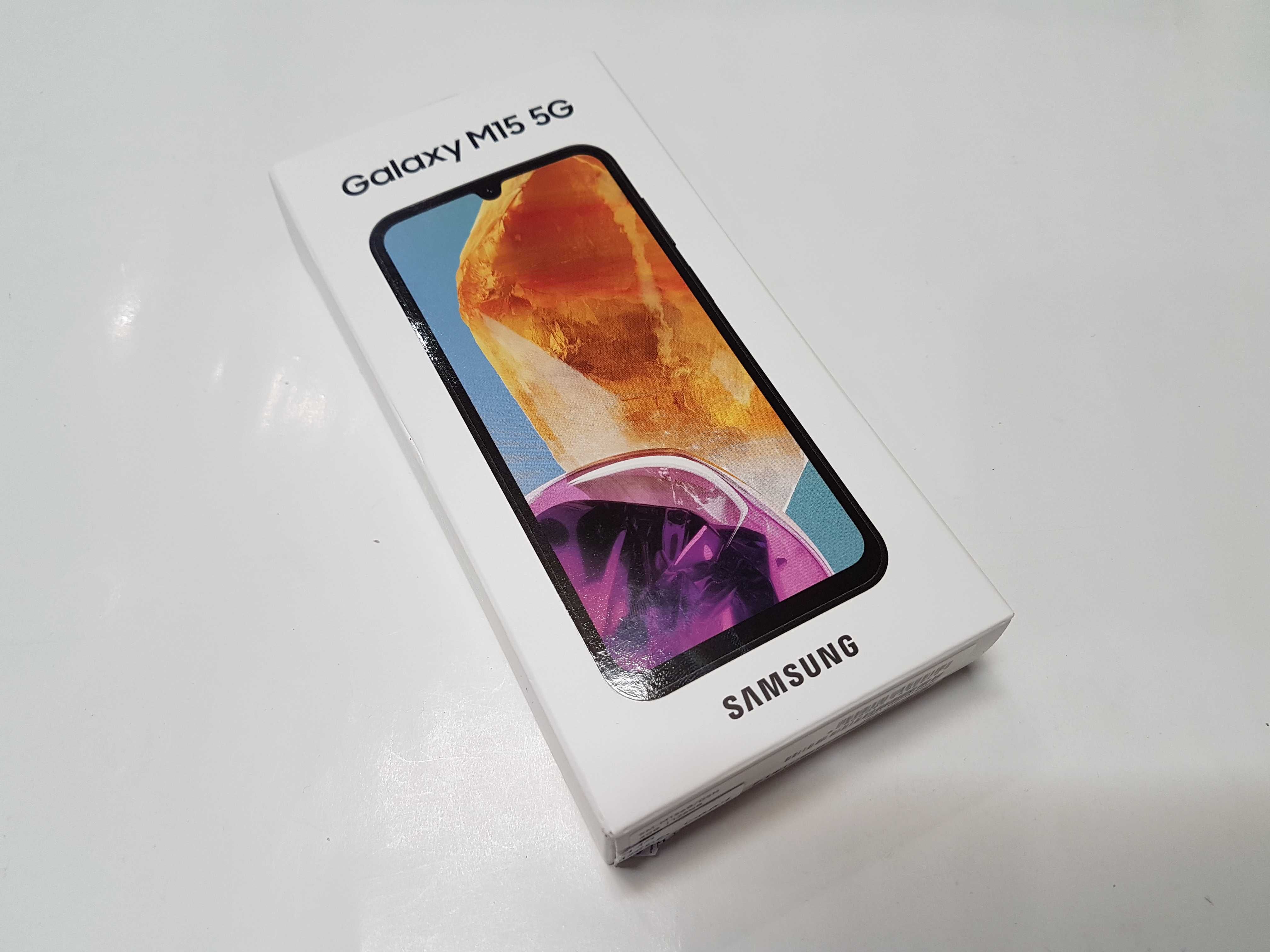 SAMSUNG GALAXY M15 5G ! 4/128GB ! GRAY ! Sklep ! Gwarancja ! Wysyłka !