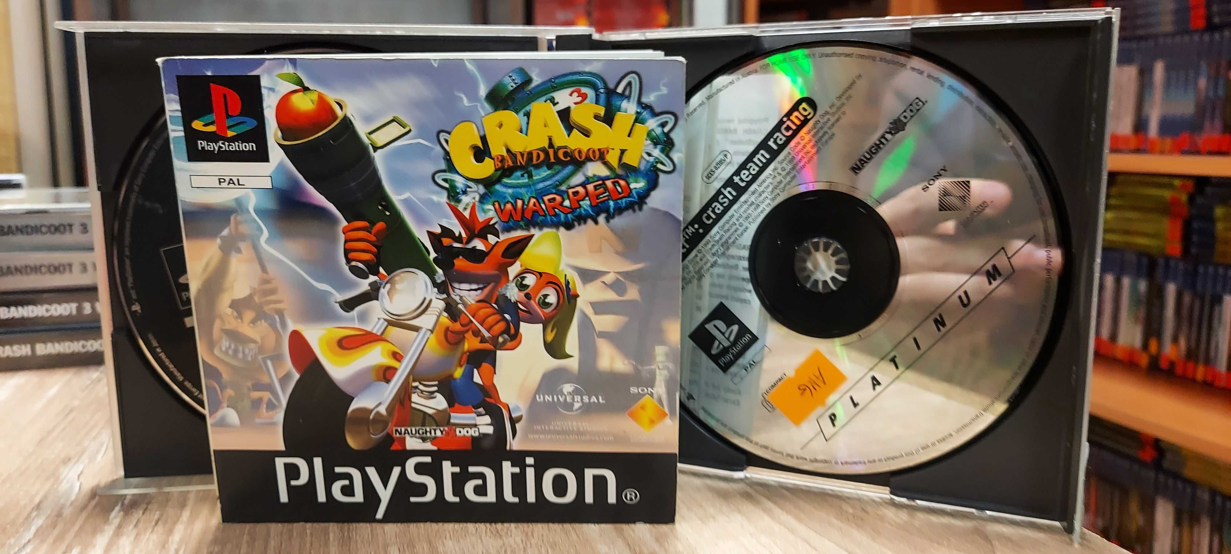 Crash Bandicoot 3: Warped PS1 Komplet PL prem Sklep Wysyłka Wymiana