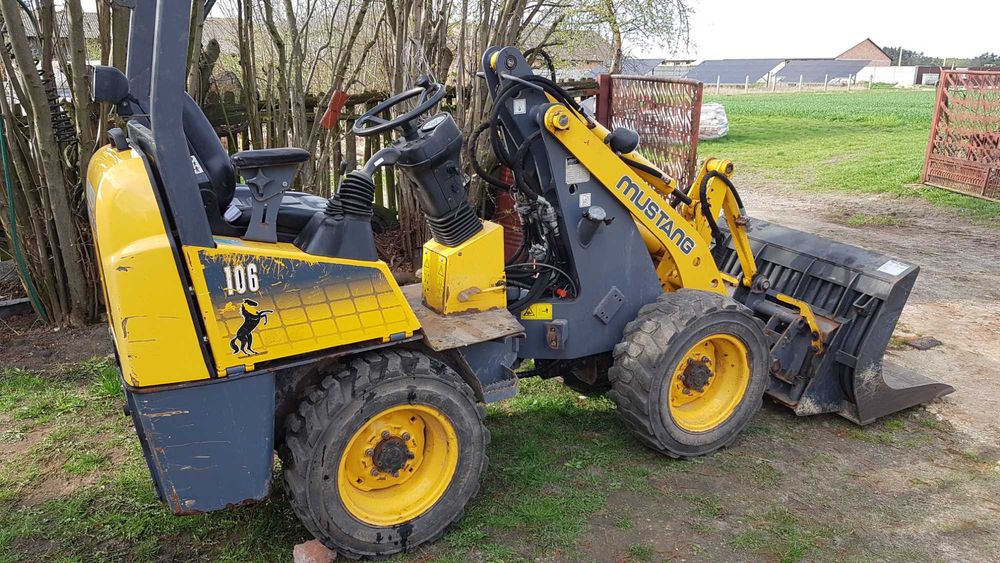 Mini ładowarka łamana Mustang 106,transport Gratis