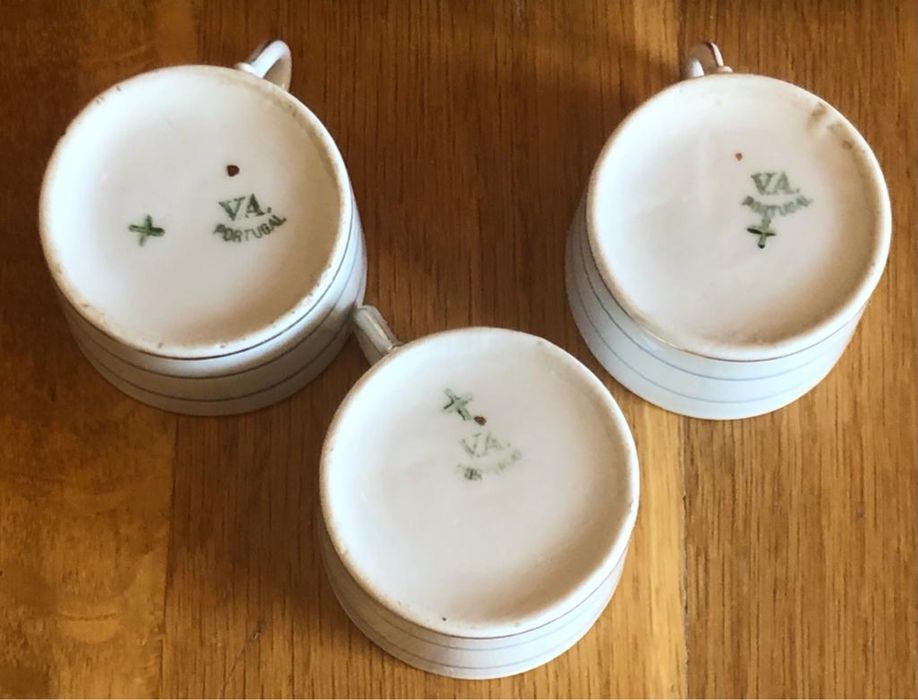 Conjunto de 3 curiosaschavenasVista Alegre