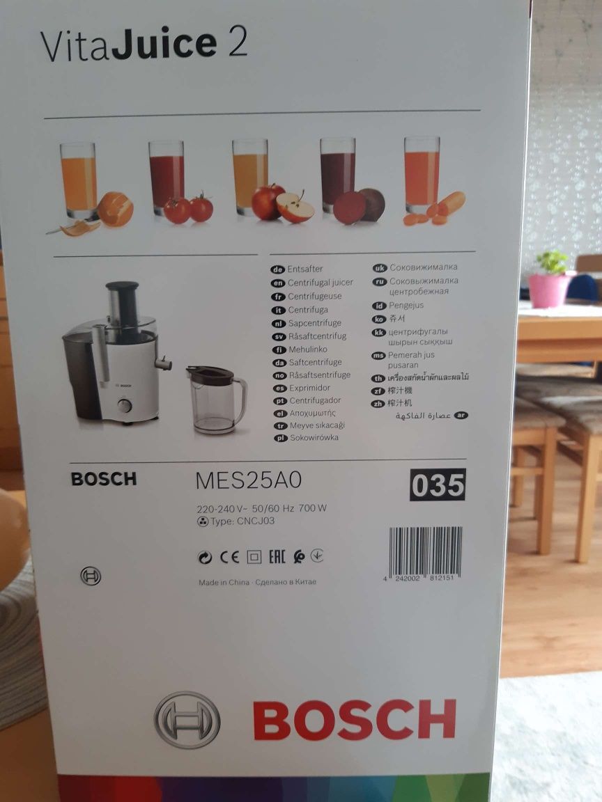 Sokowirówka Bosch VitaJuice 2