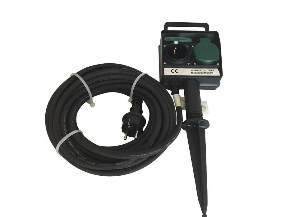 Подовжувач Lexman 3х1.5мм², 10м, IP44