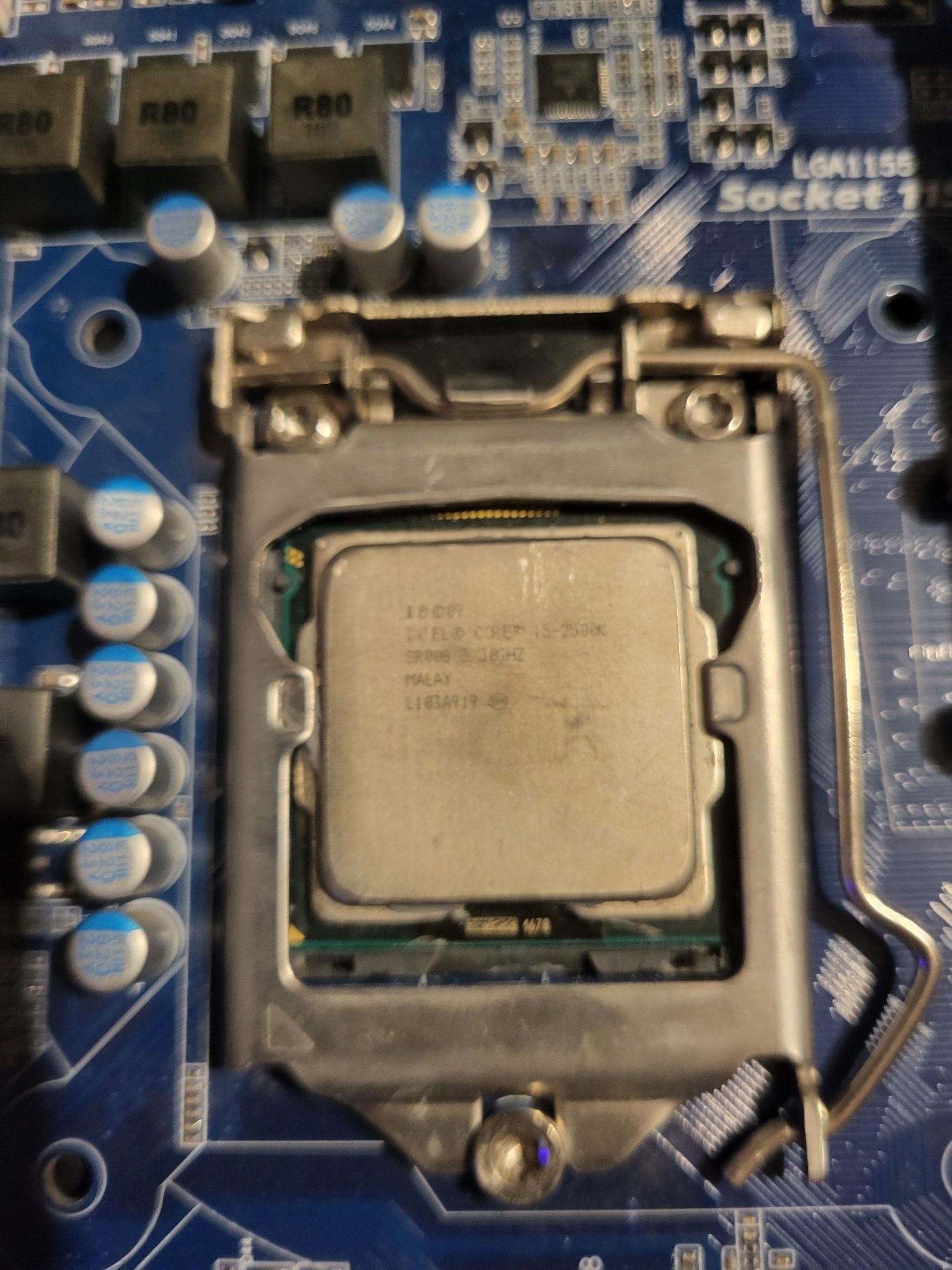 Płyta główna Gigabyte GA-P67A-D3-B3 +8gb ram+ i5 core -2500k