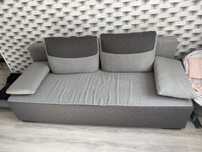 Sofa rozkładana szara