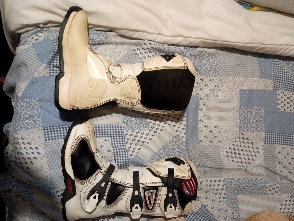 Botas de moto cross fox