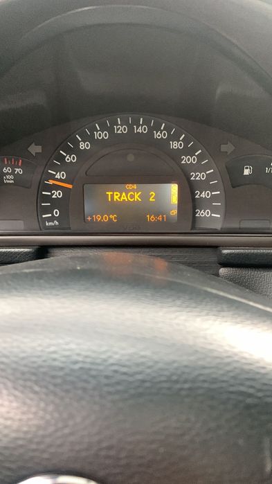 Display lcd vdo para quadrantes mercedes w203 classe c novo