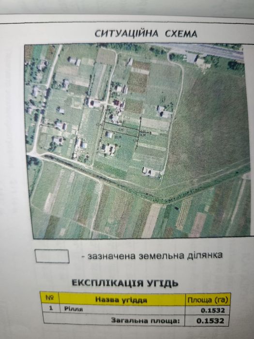 Земельна ділянка с. Пилиповичі