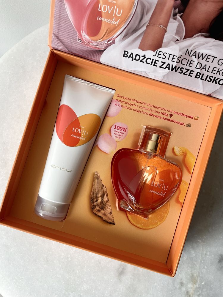 Avon LovU Connected zestaw nowy