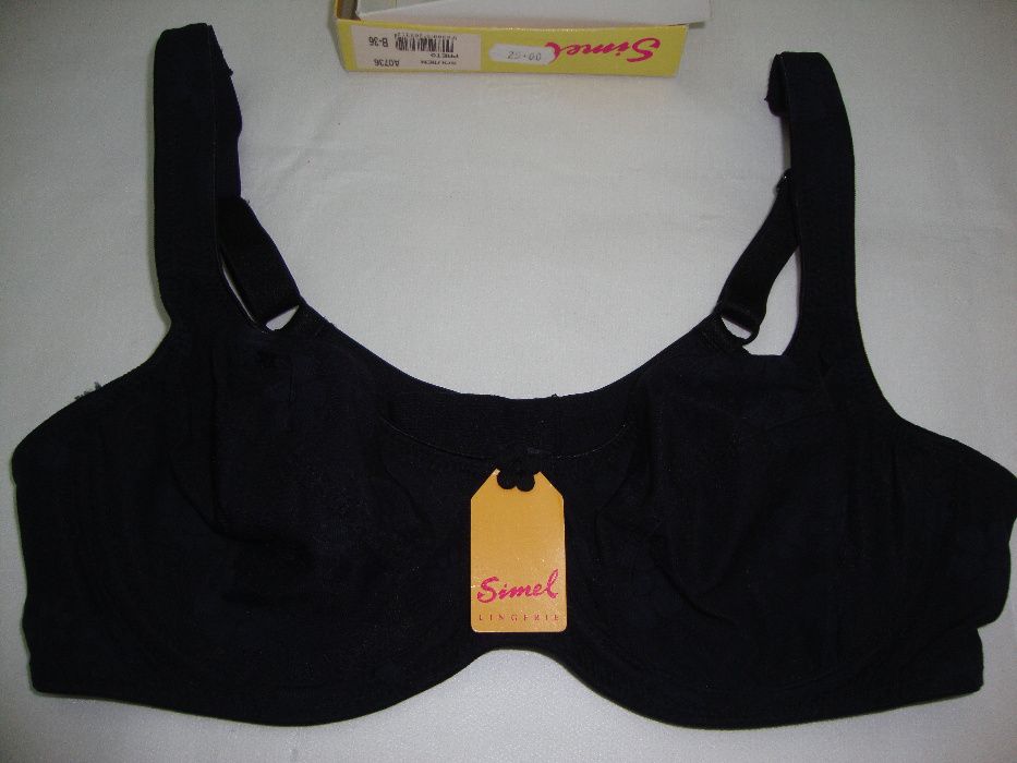 Soutien Lingerie-SIMEL Preto - Novo | Portes Grátis