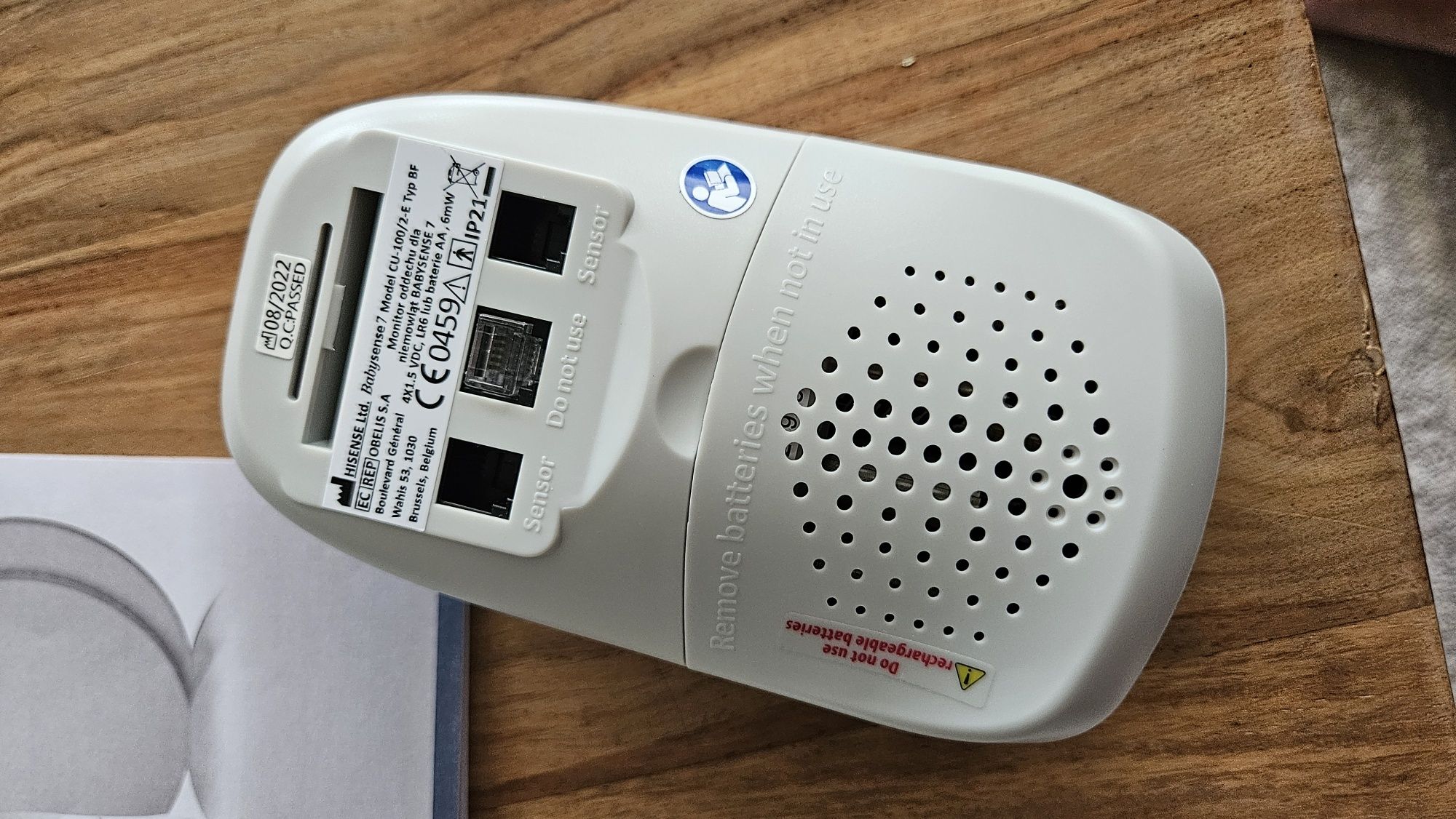 Monitor oddechu dla niemowląt Babysense 7 jak nowy