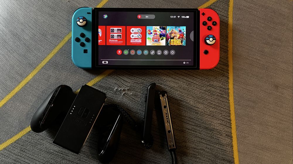 Nintendo switch oled como nova