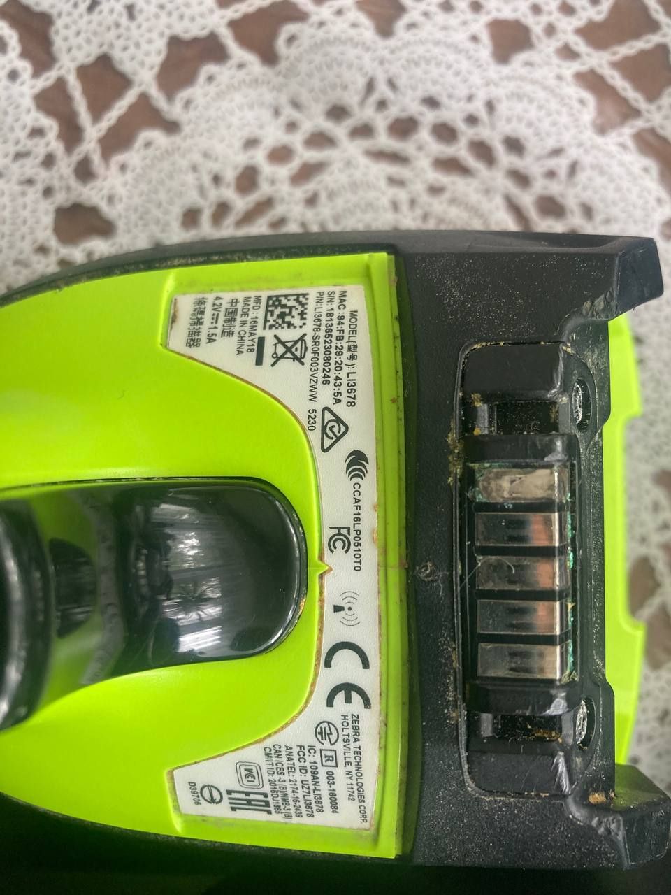 Panasonic FZ-N1EF, Casio DT-X200-11E, Zebra LI3678, Motorola LS3578