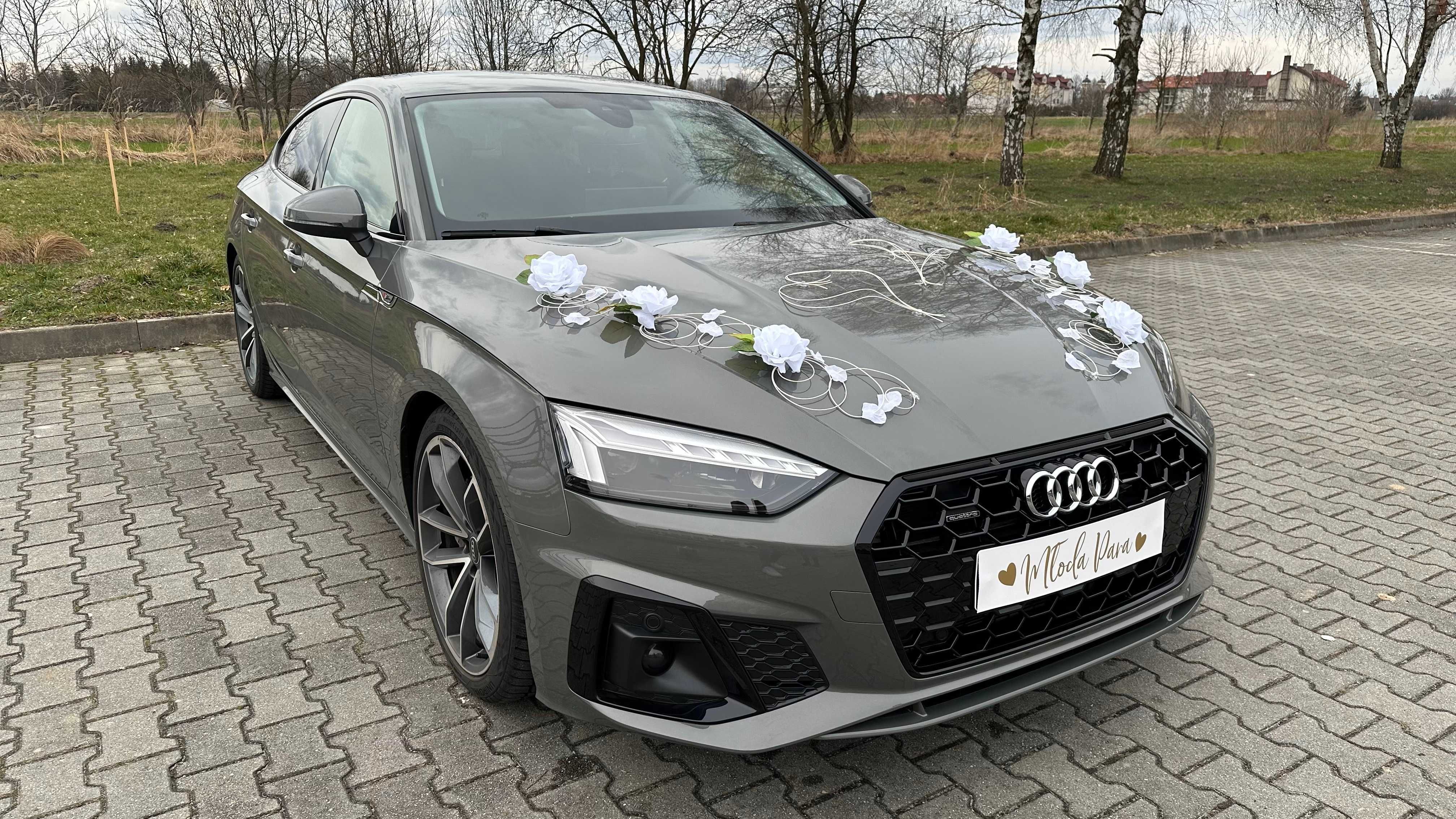 Auto do ślubu / na wesele | Samochód Audi A5 Sportback S Line 2023r