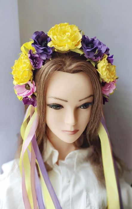 Обруч -вінок ручної роботи