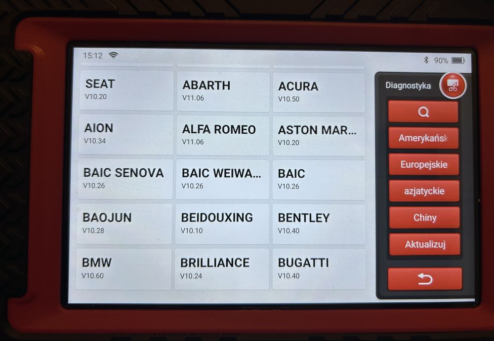 Kasowanie bledow, diagnostyka,sprawdzanie wtryskow komputerem