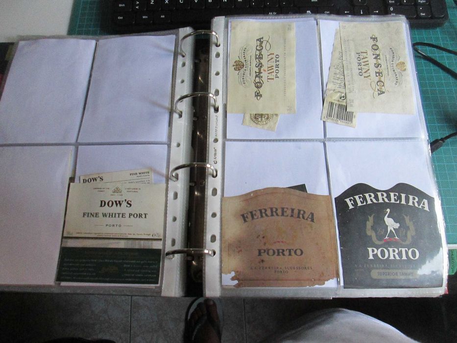 Rotulos de vinho do porto