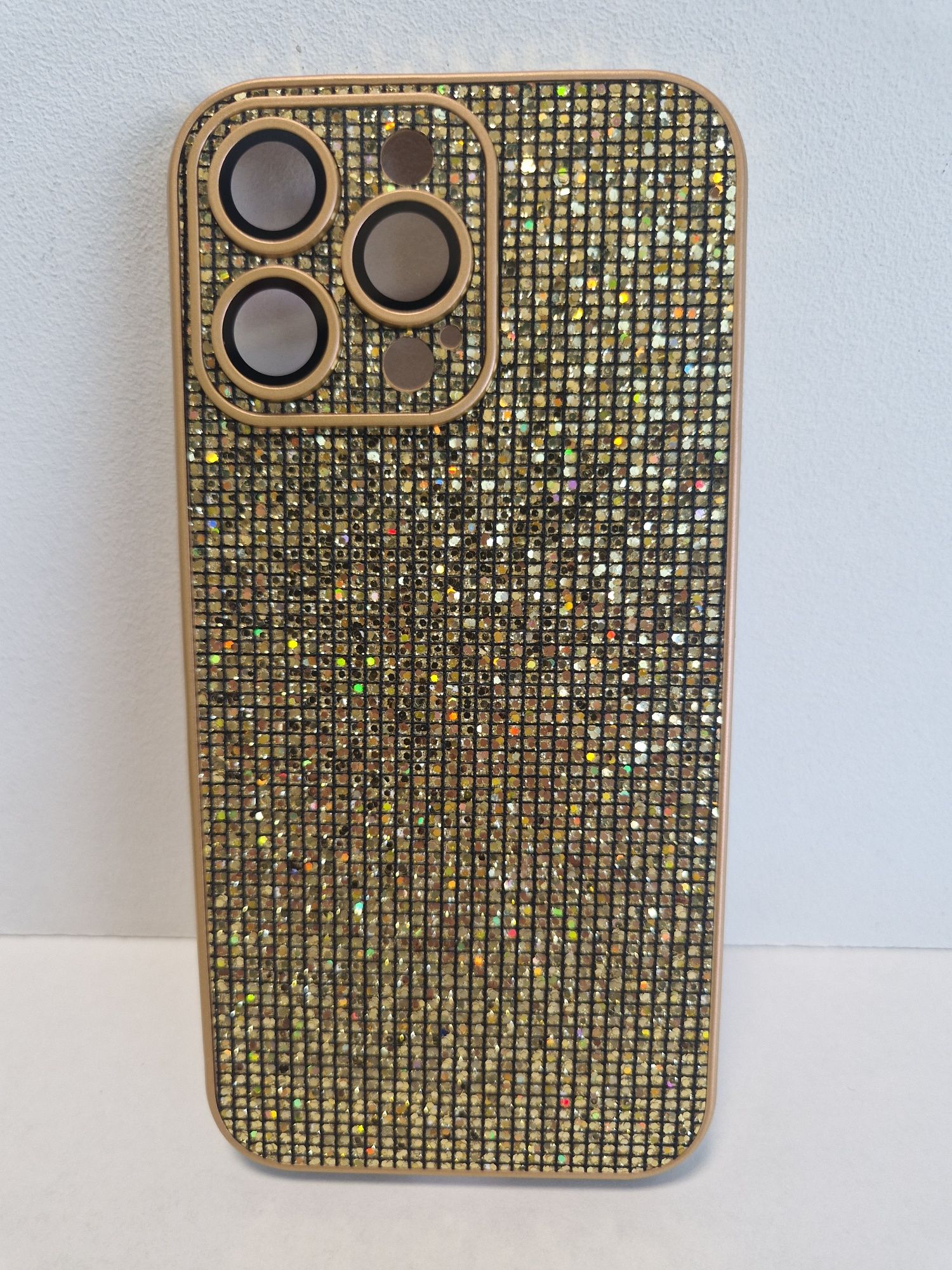 Flash Case do Iphone 15 Pro Max złoty