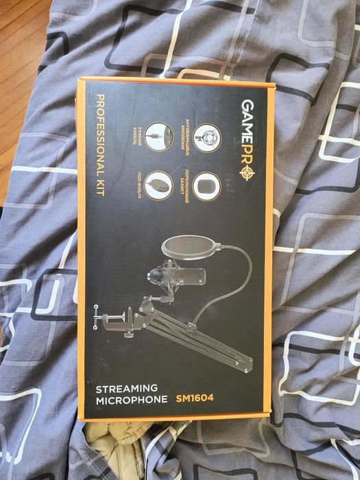 Студійний мікрофон gamepro