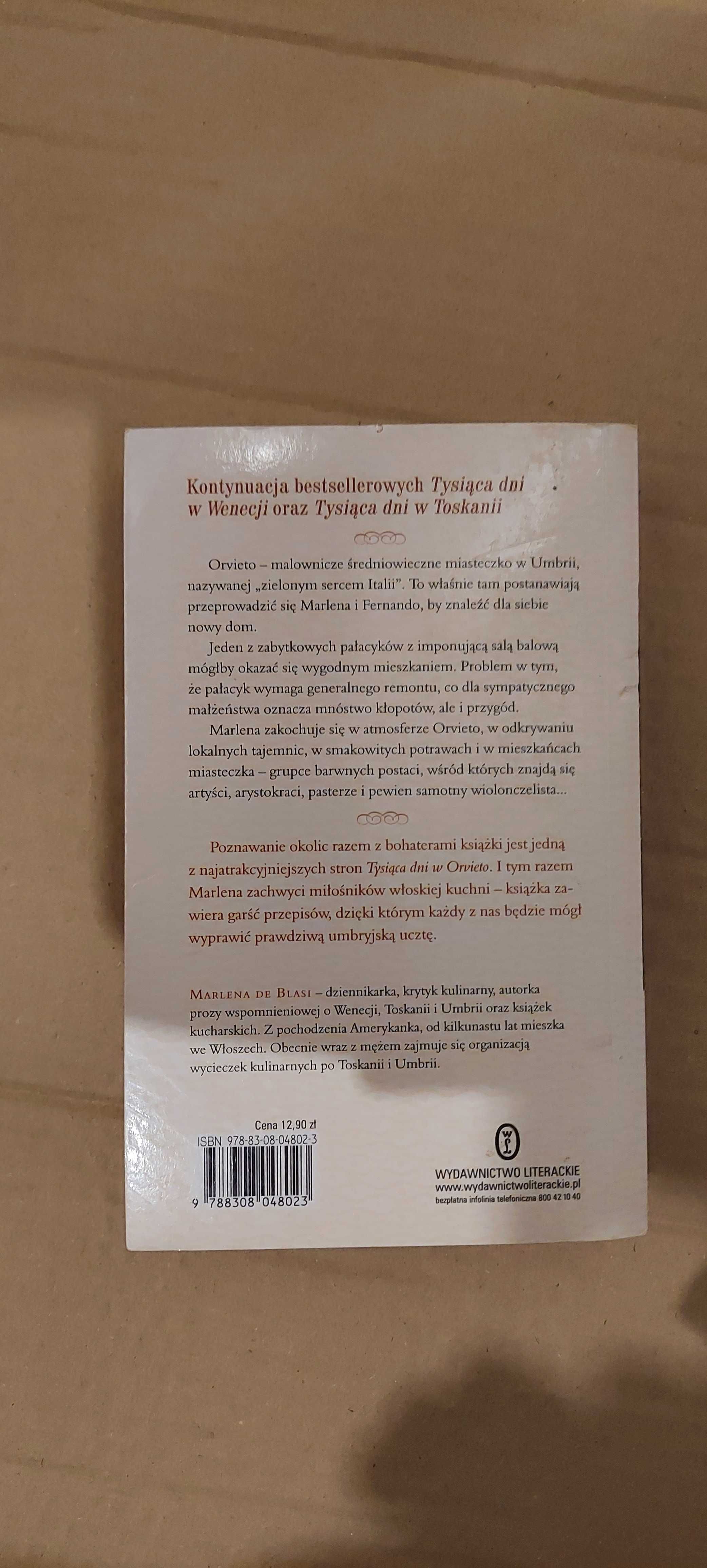Tysiąc dni w Orvieto Marlena de Blasi