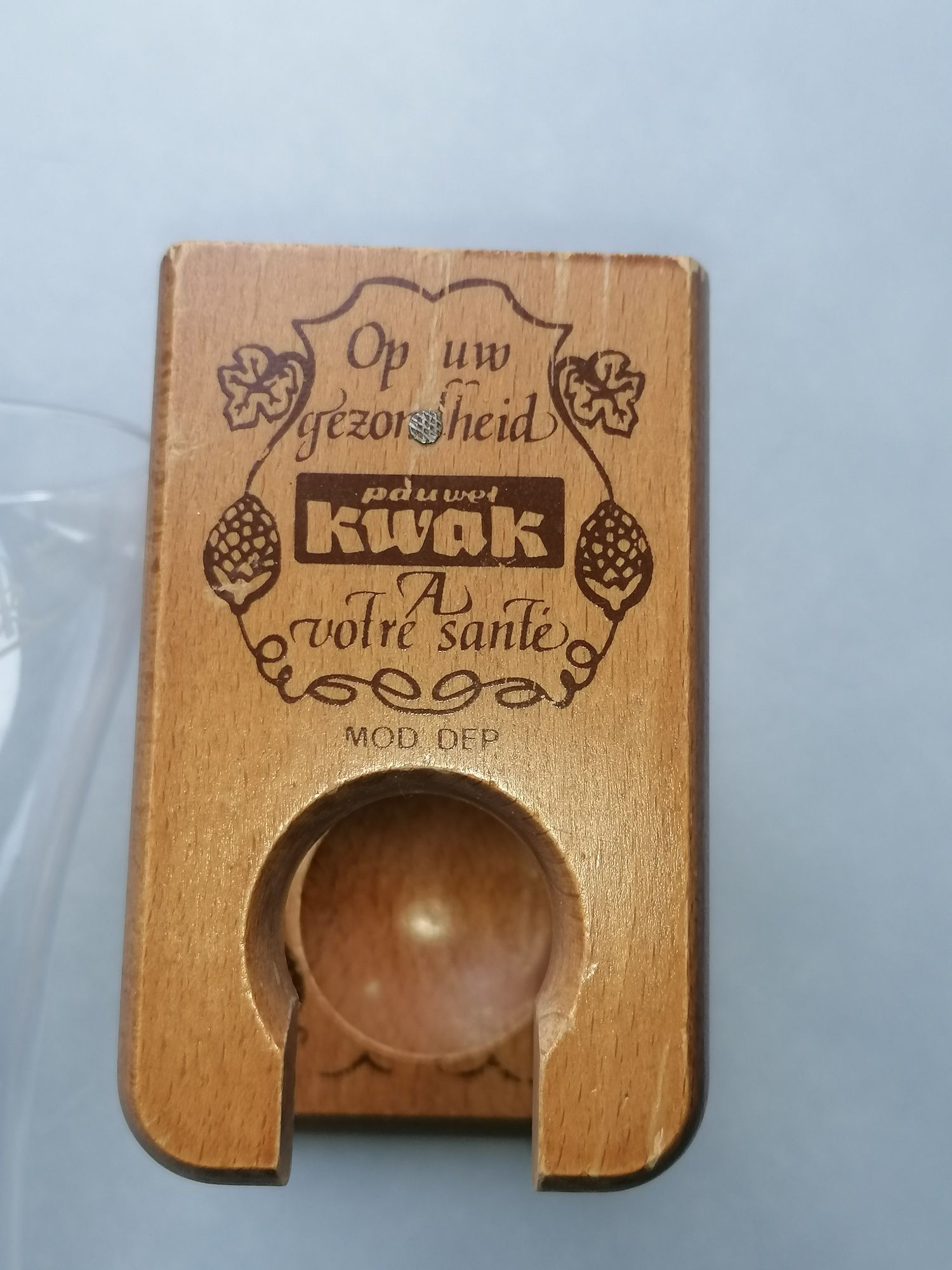 Pokal, szklanka do piwa Kwak