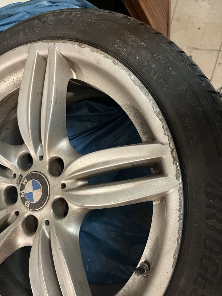 Koła bmw f10 styling 351m bridgstone turanza T005 245/40/19 xdrive 21r