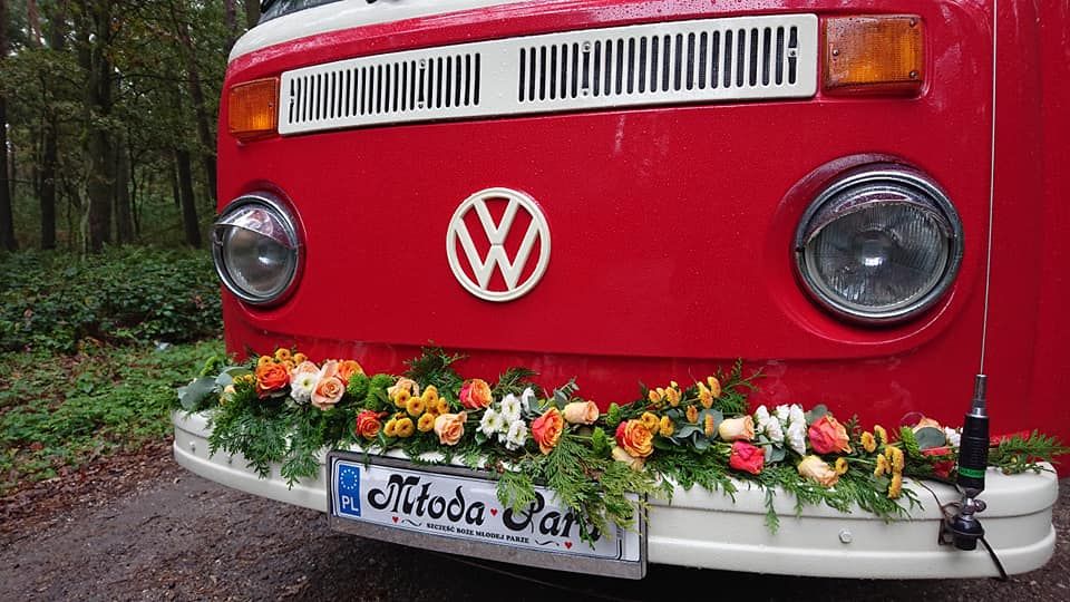 VW T2 OGÓREK - retro auto do wynajęcia śluby,wesela,sesje itp