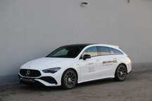 Mercedes-Benz CLA 35 ShootingBreak 4Matic AMG Night Burmester® Hak 1wł SalonPL ASO FV23%