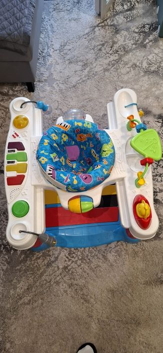 Chodzik  skoczek  edukacyjny krzesełko pianio step n play Little Super